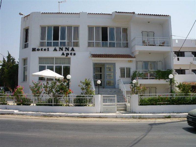 Hotel Anna Apartments Kokkini Hani Exterior foto